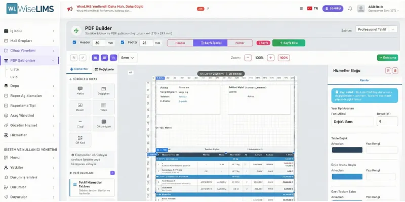 PDF Şablon